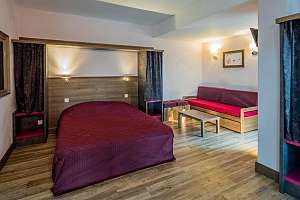 Residence Deneb - Risoul - Francija - SKIFUN - postelja in kavč
