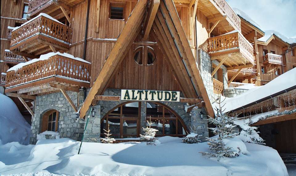 Chalet Altitude - Val Thorens - Francija - SKIFUN - glavni vhod