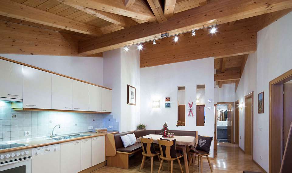 Colfosco Alpin Apartments tip c skupni prostor