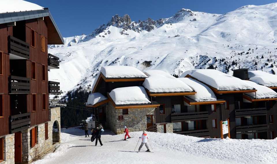 Meribel Mottaret Le Hameau du Mottaret hiša ski in ski out