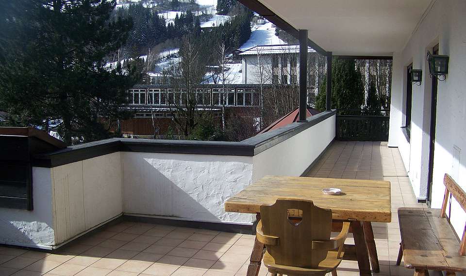 Johannesbad Hotel St. Georg sončna terasa
