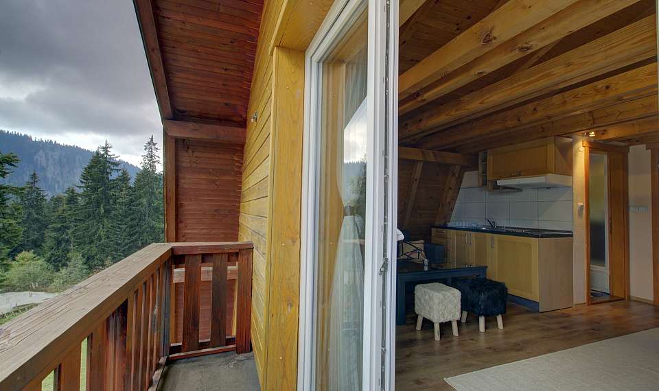 Guesthouse Yeti - Jahorina - wifi - SKIFUN - balkon z lepim razgledom