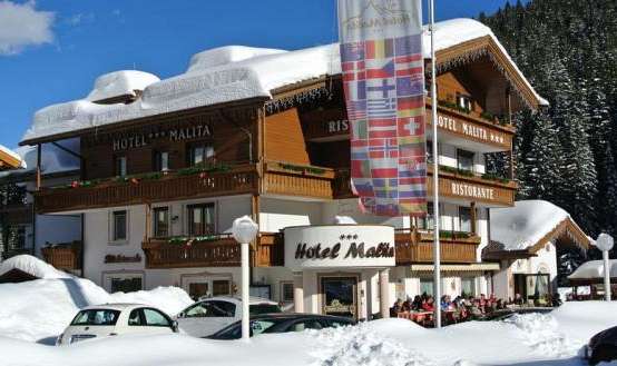 Hotel Malita - Arabba - SKIFUN - hiša na snegu