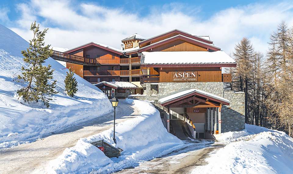 Francija Residence Aspen Lagrange Vacances sneg