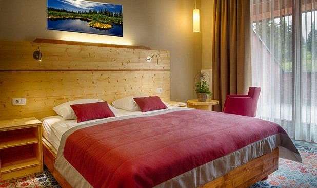 Slovenija Hotel Natura Rogla spalnica