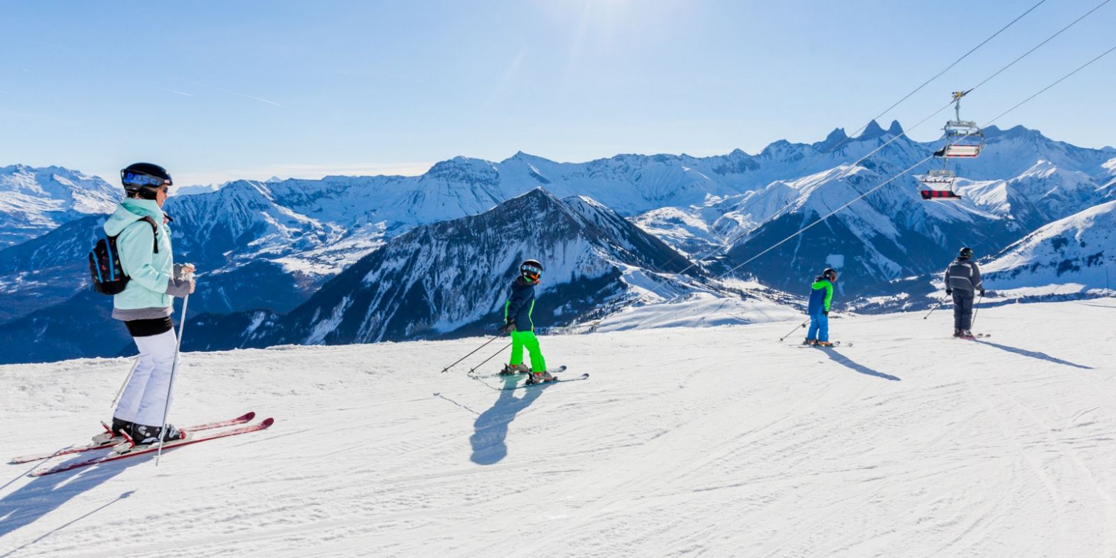 Ugodno smučanje Les Sybelles