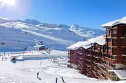 Val Thorens Le Cheval Blanc smučišče ob hiši