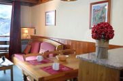 Val Thorens Le Cheval Blanc dnevni prostor