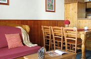 Val Thorens Le Cheval Blanc dnevni prostor