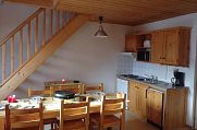 Les Chalets des Marmottes Saint Jean dArves SKIFUN kuhinja