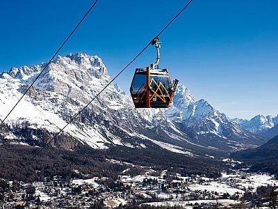 Cortina dAmpezzo ugodno smučanje